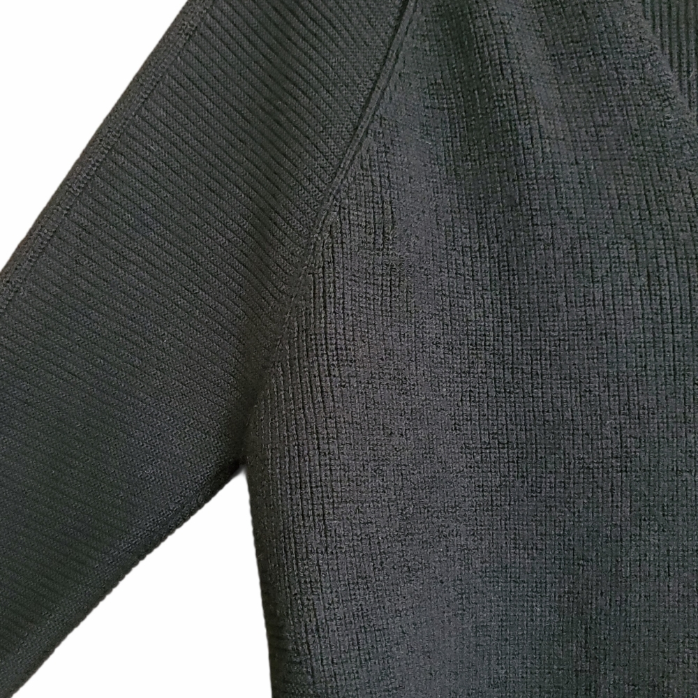 Athleta Hanover Sweater Wool Blend Black Medium - Picture 6 of 9